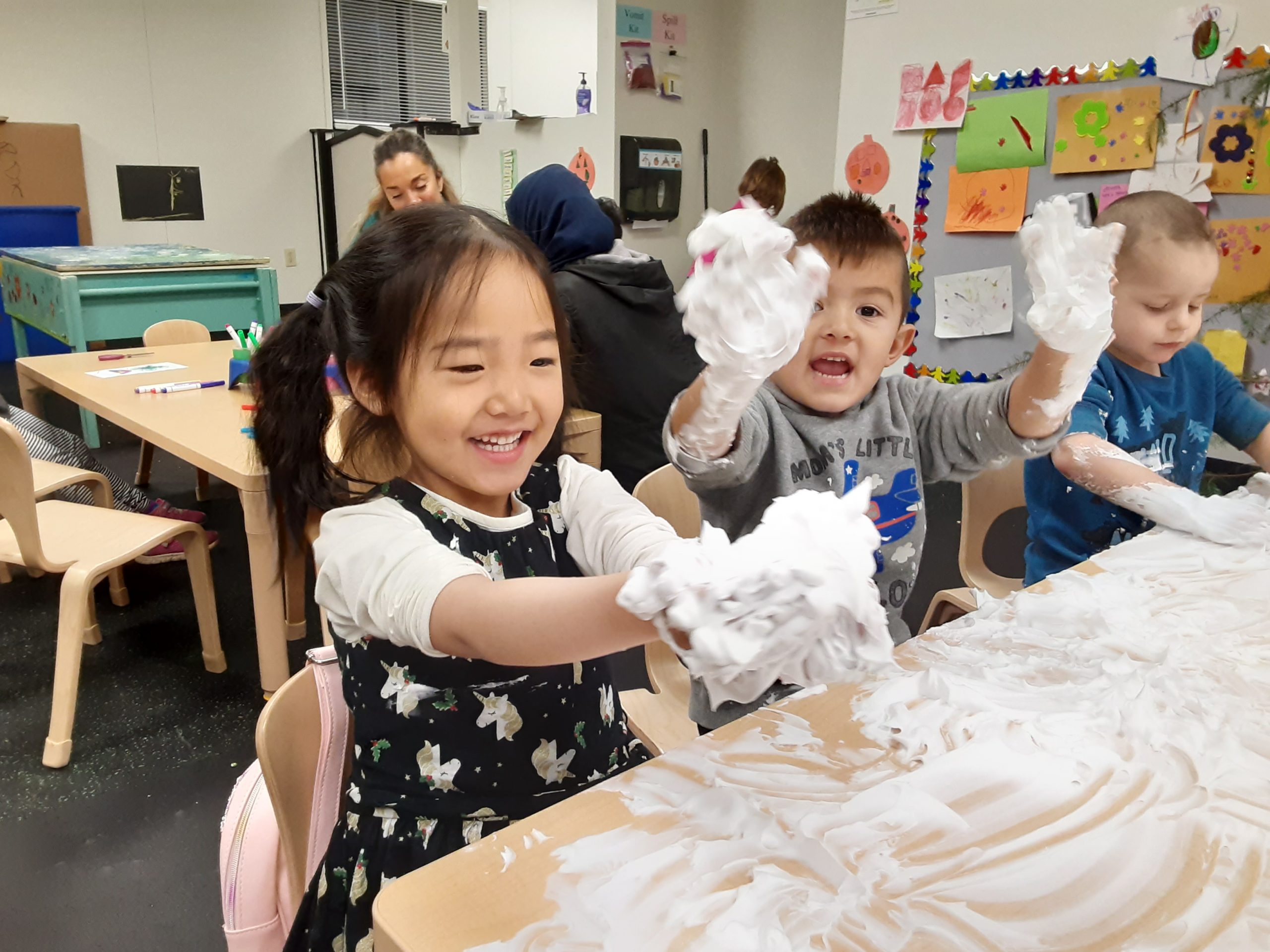 Fun with Shaving Cream
