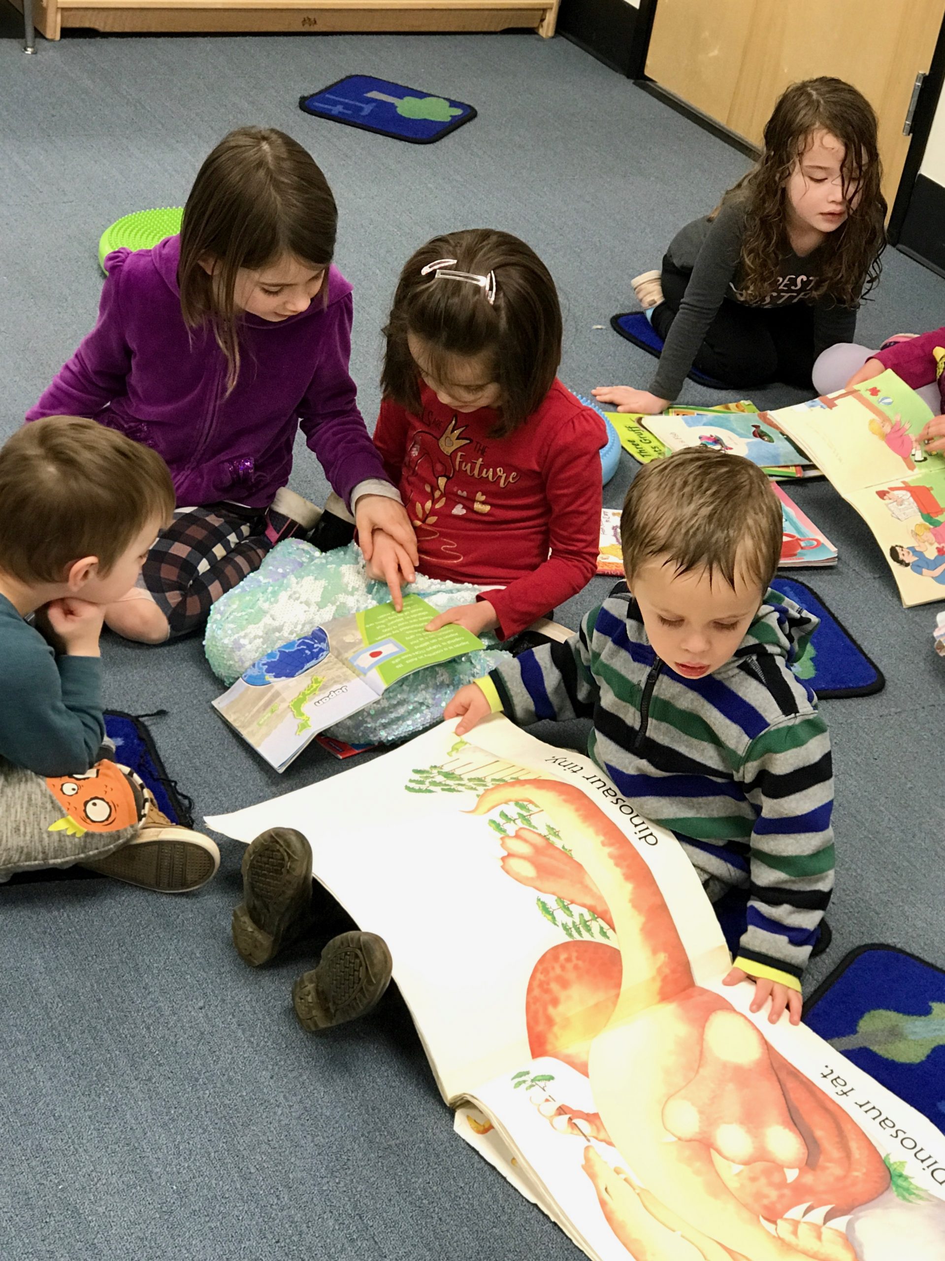 Children reading