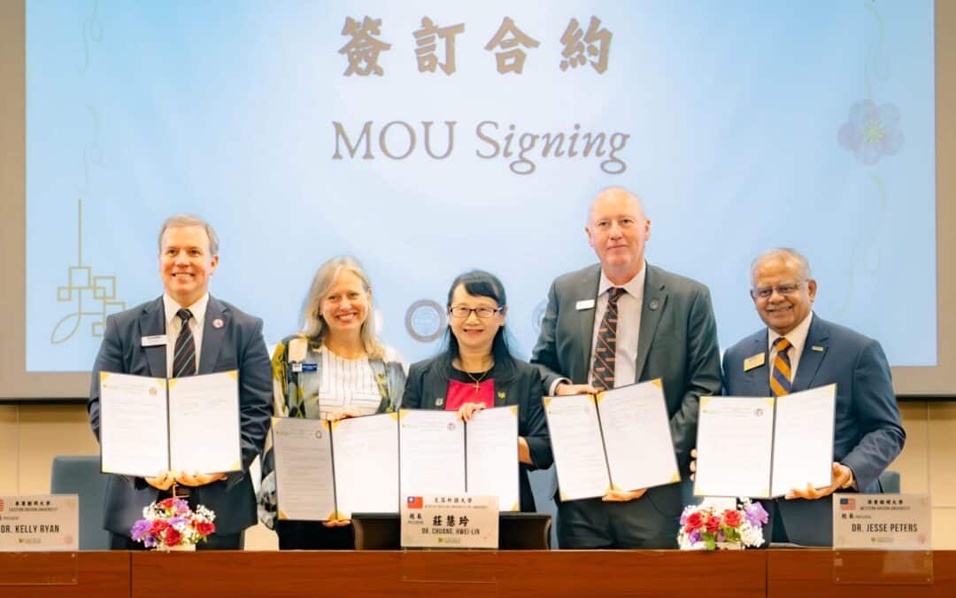 Oregon’s Regional Universities build strategic international partnership in Taiwan