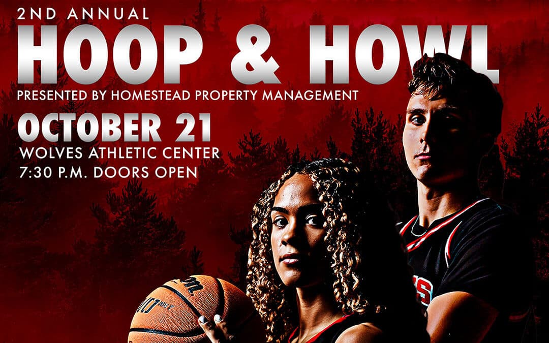 Spend an evening with WOU’s women’s and men’s basketball teams at the 2nd annual Hoop & Howl event