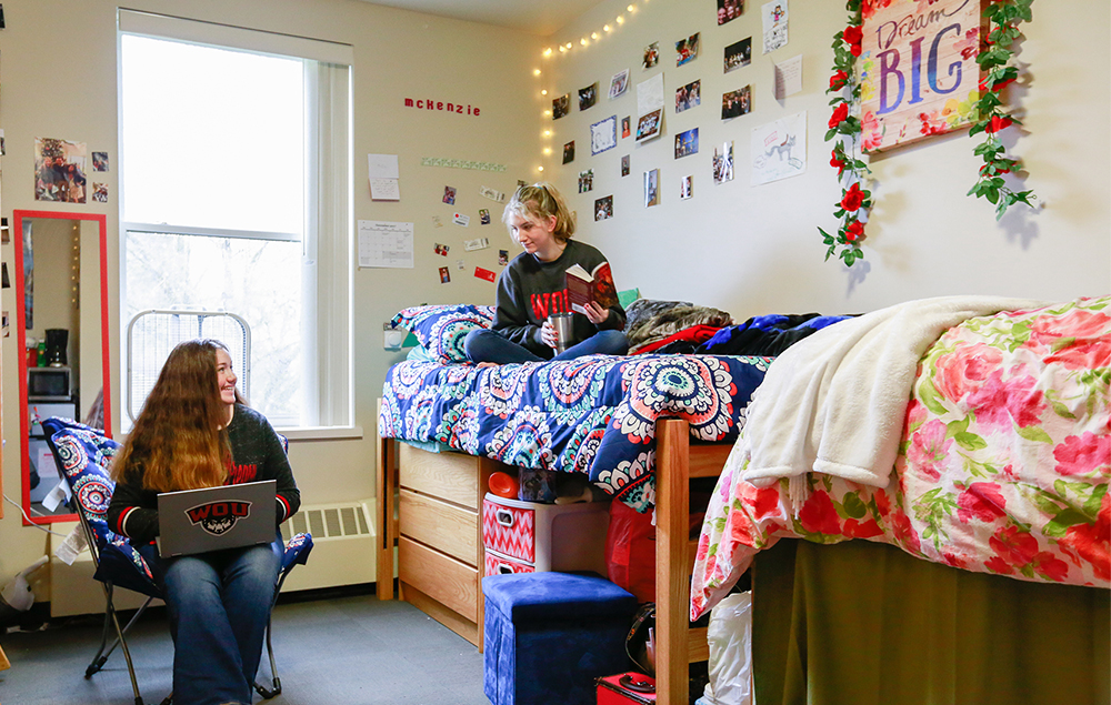 Roommates in Ackerman Hall