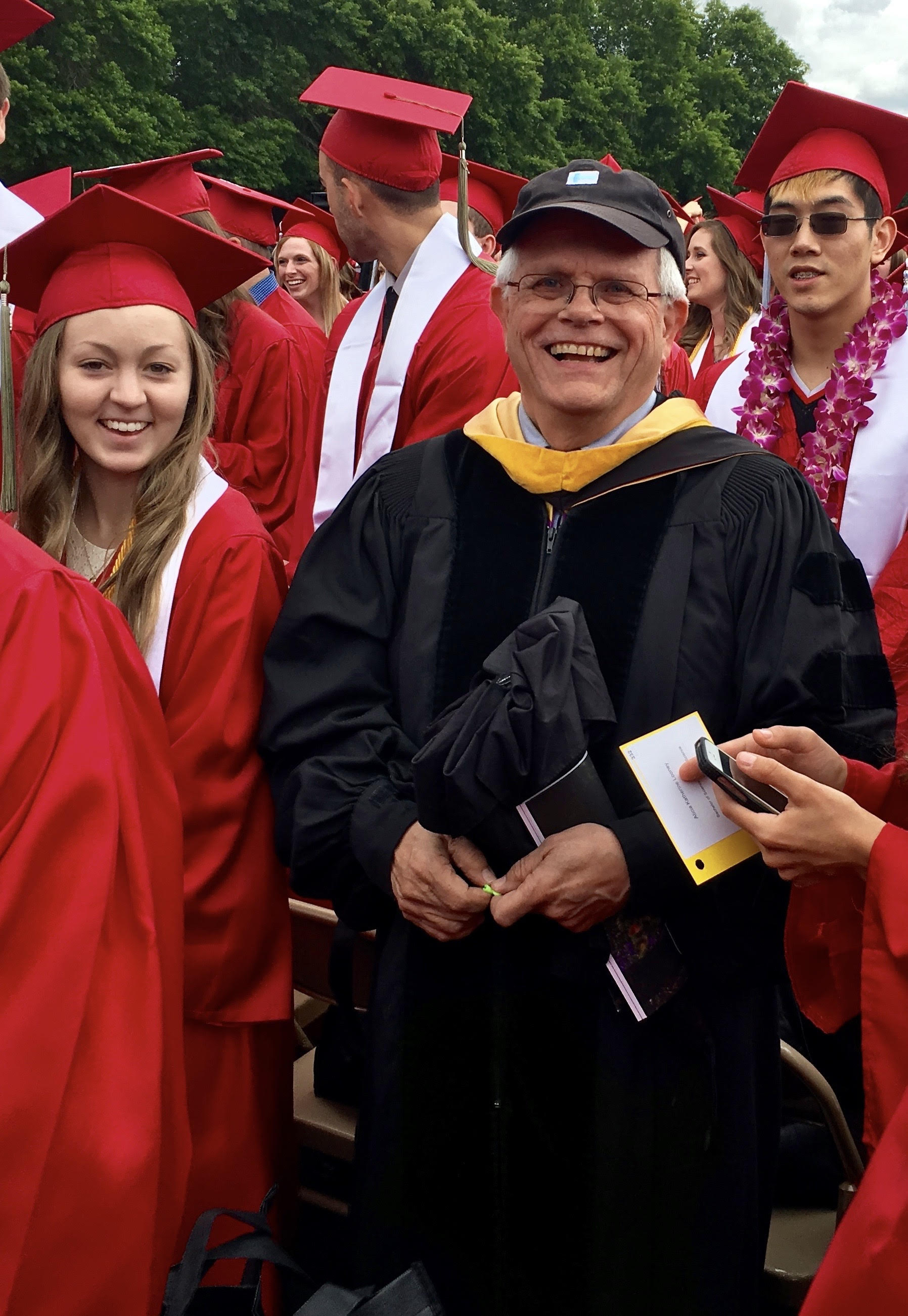 Bidding a fond farewell