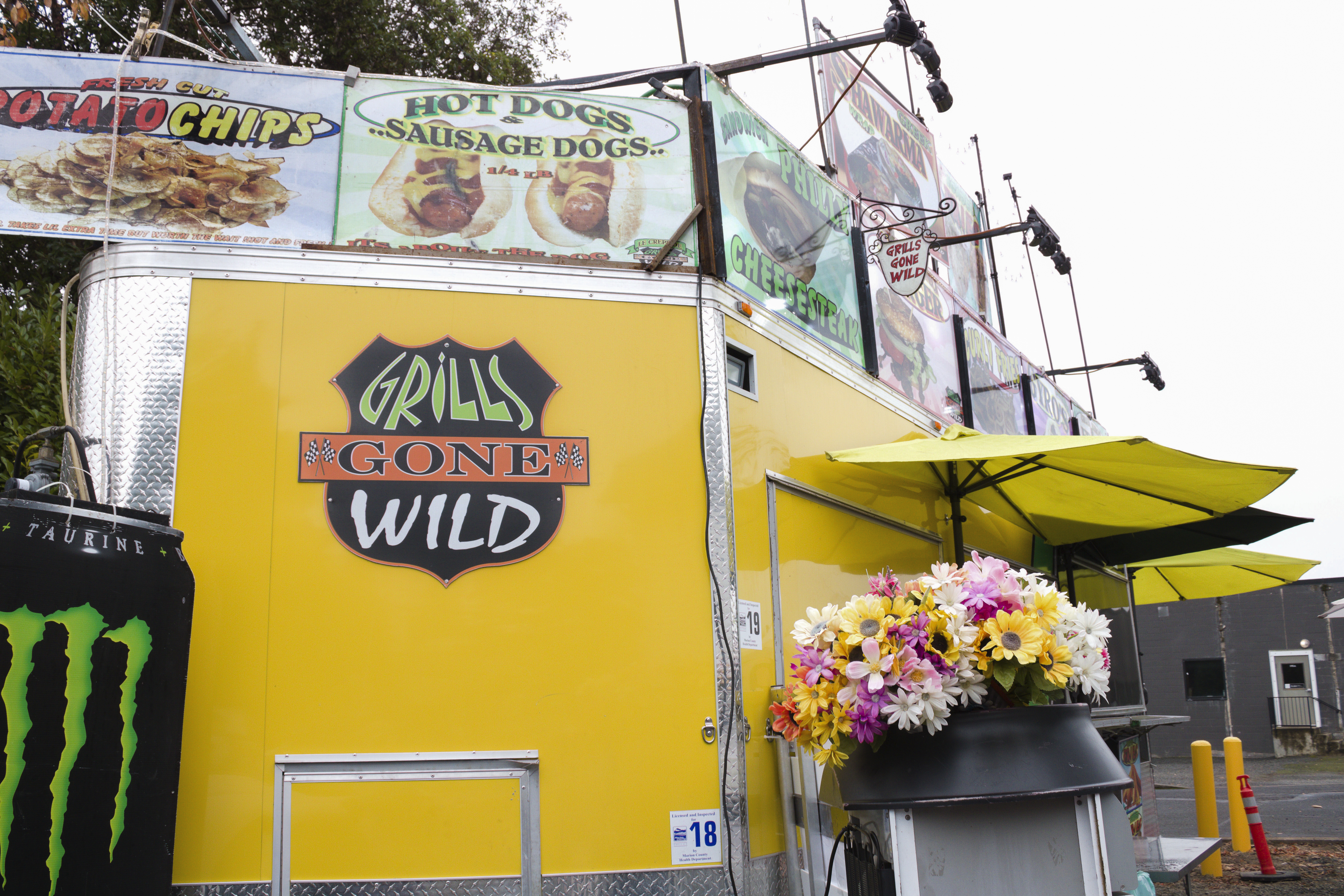 Check out Grills Gone Wild for a variety of food