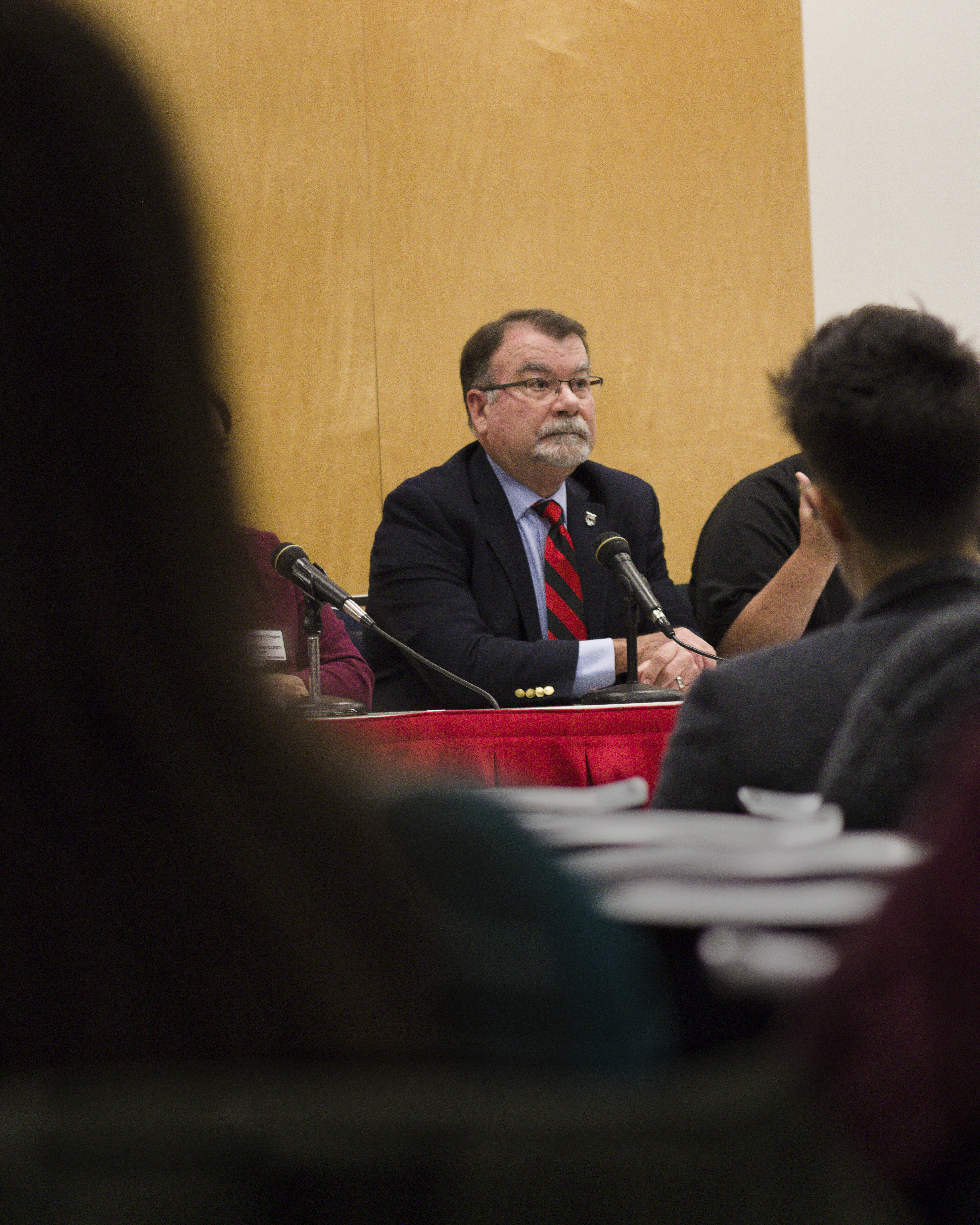 Western hosts a free speech discussion for open communication between students and the administration regarding last year’s controversial speaker, Joey Gibson