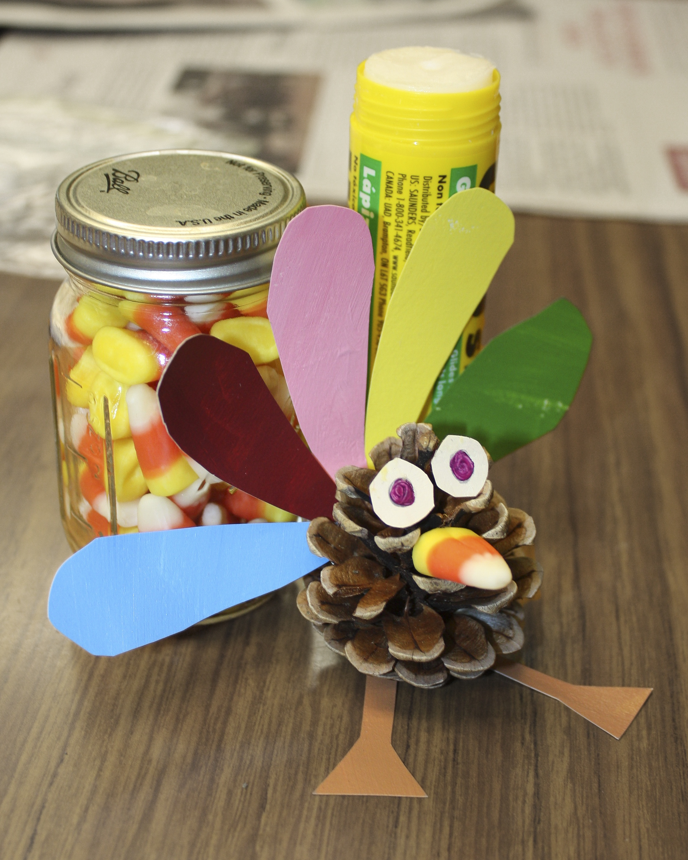 Simple DIY Thanksgiving decorations