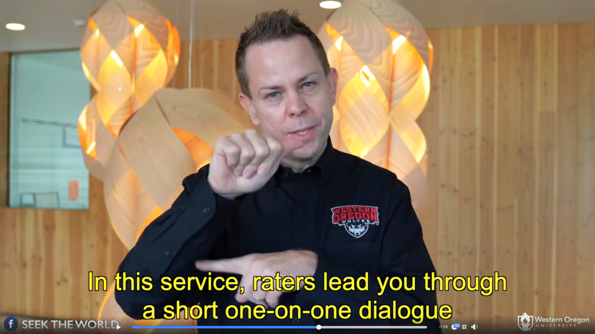 Western makes history as the first base for a national ASL assessment service in the West.