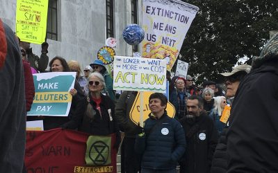 Rallies in response to the cap-and-trade bill draw participants from far and wide.