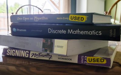 Trading out books for bills