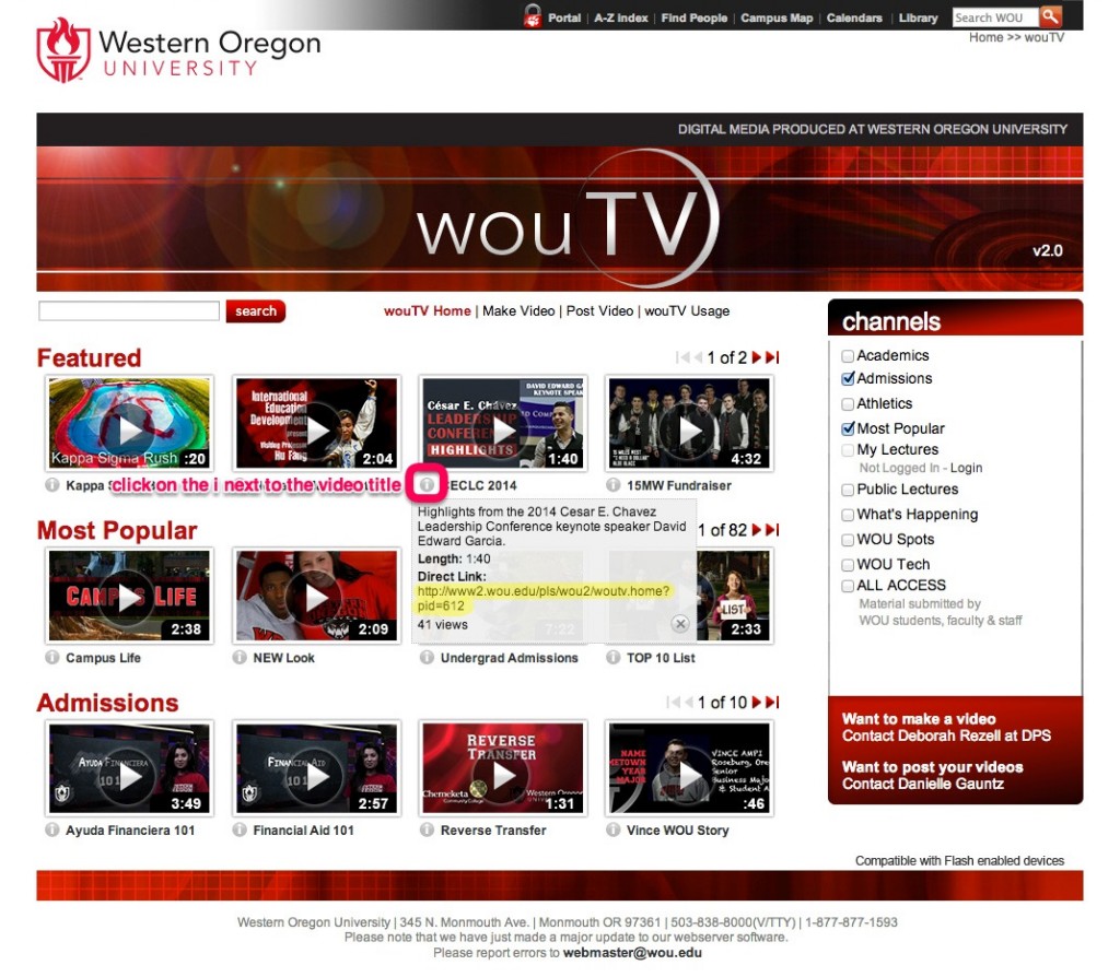 wouTV Direct Link